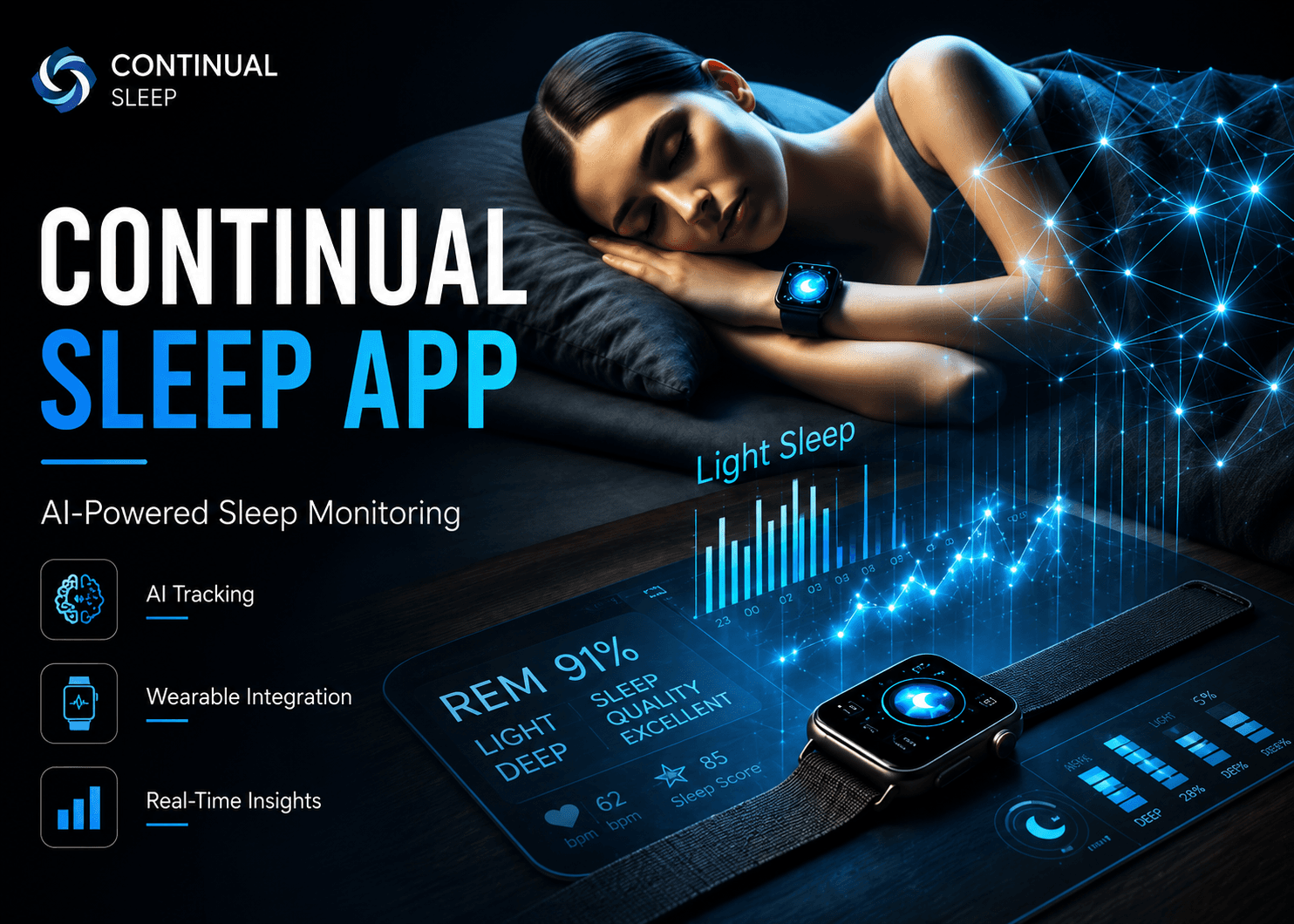 Continual Sleep AI Monitoring